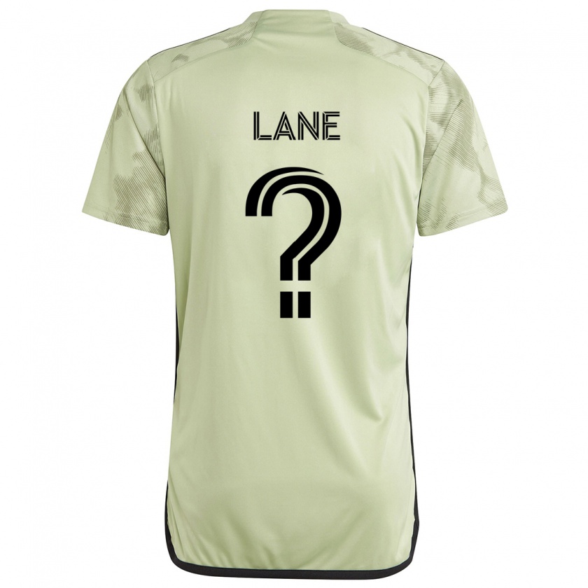 Kandiny Enfant Maillot James Lane #0 Vert Clair Tenues Extérieur 2024/25 T-Shirt