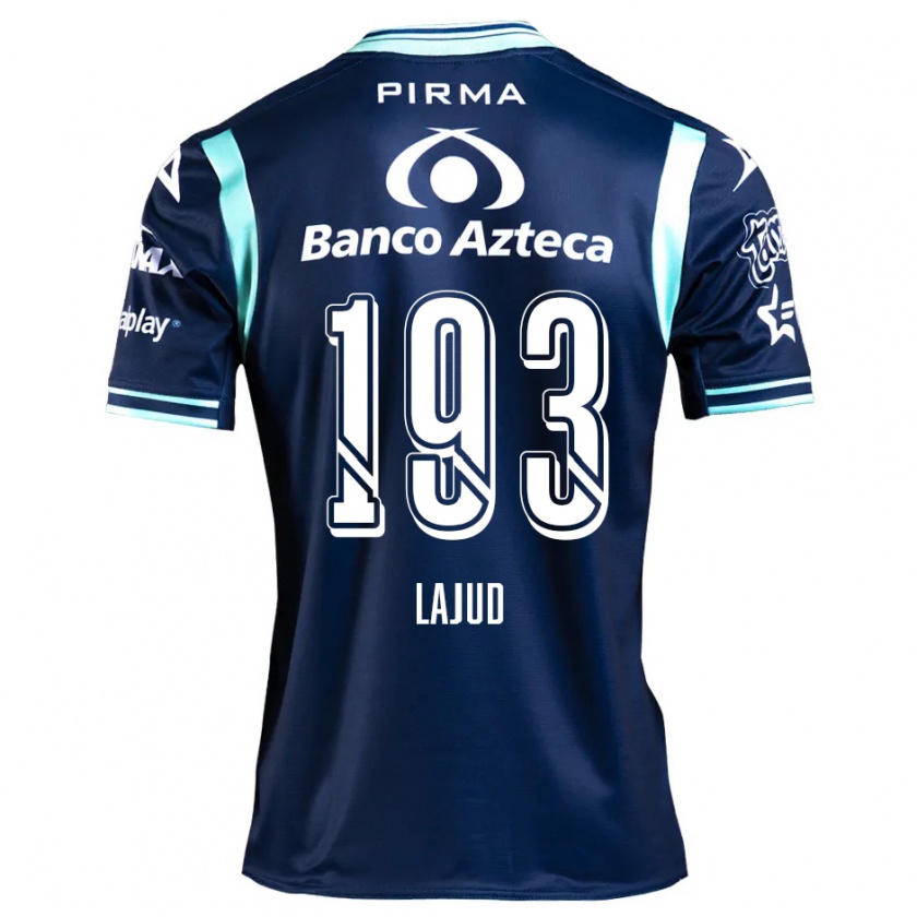 Kandiny Enfant Maillot Rodrigo Lajud #193 Bleu Marine Tenues Extérieur 2024/25 T-Shirt