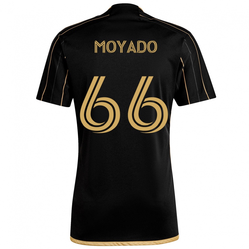 Kandiny Homme Maillot Bryan Moyado #66 Or Noir Tenues Domicile 2024/25 T-Shirt