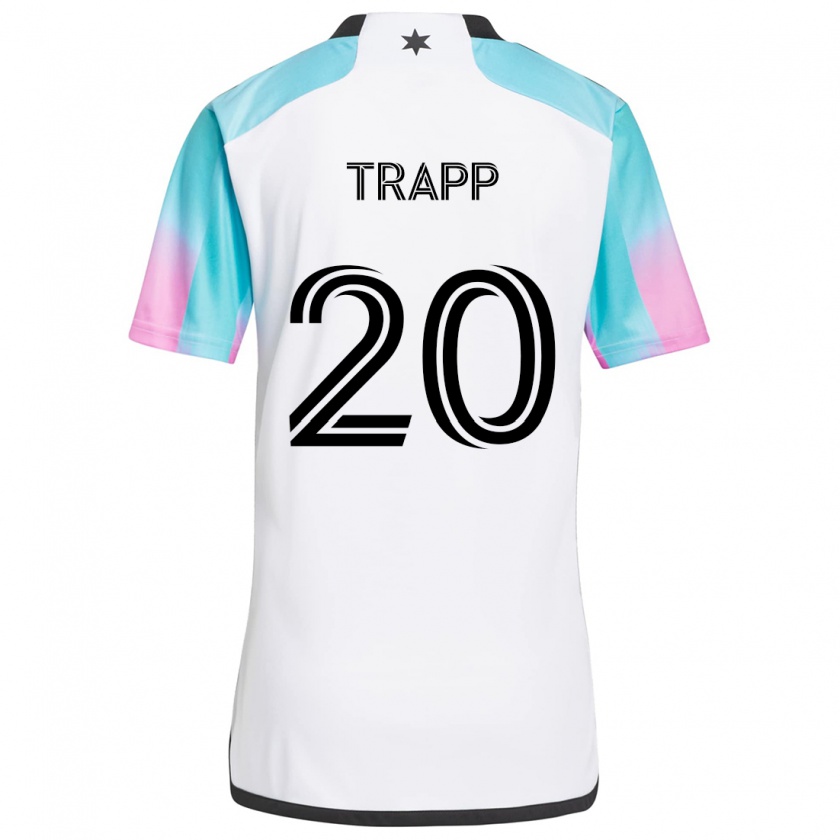 Kandiny Homme Maillot Wil Trapp #20 Blanc Bleu Noir Tenues Extérieur 2024/25 T-Shirt