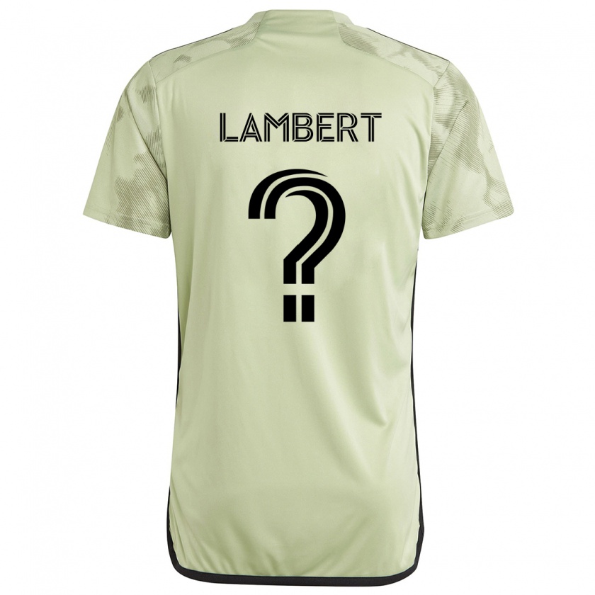 Kandiny Femme Maillot Liam Lambert #0 Vert Clair Tenues Extérieur 2024/25 T-Shirt