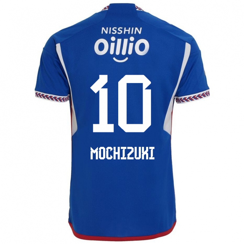 Kandiny Enfant Maillot Kohei Mochizuki #10 Bleu Blanc Rouge Tenues Domicile 2024/25 T-Shirt