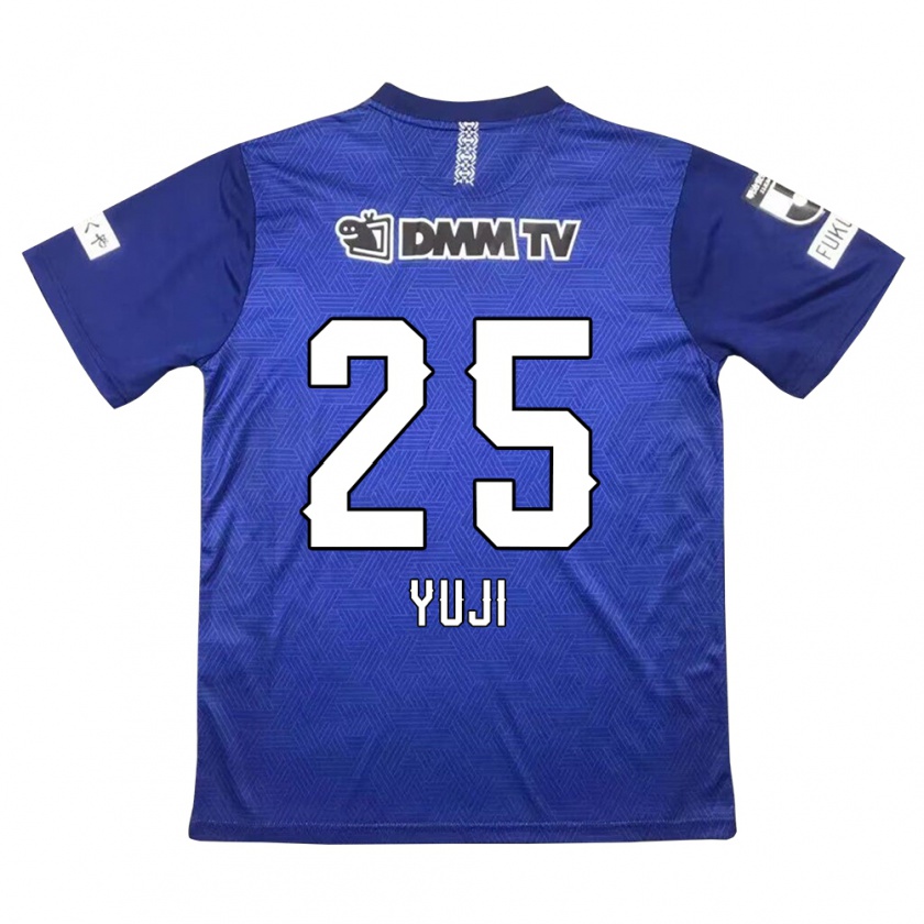 Kandiny Enfant Maillot Yuji Kitajima #25 Bleu Foncé Tenues Domicile 2024/25 T-Shirt