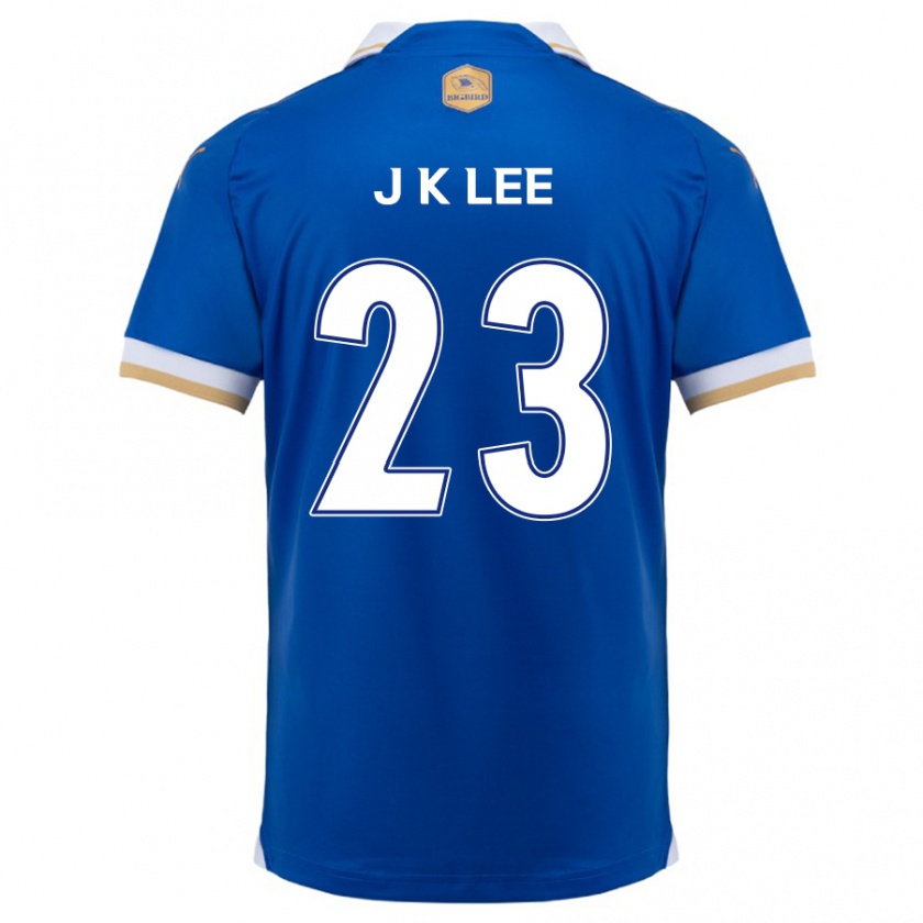 Kandiny Enfant Maillot Ki-Je Lee #23 Bleu Blanc Tenues Domicile 2024/25 T-Shirt