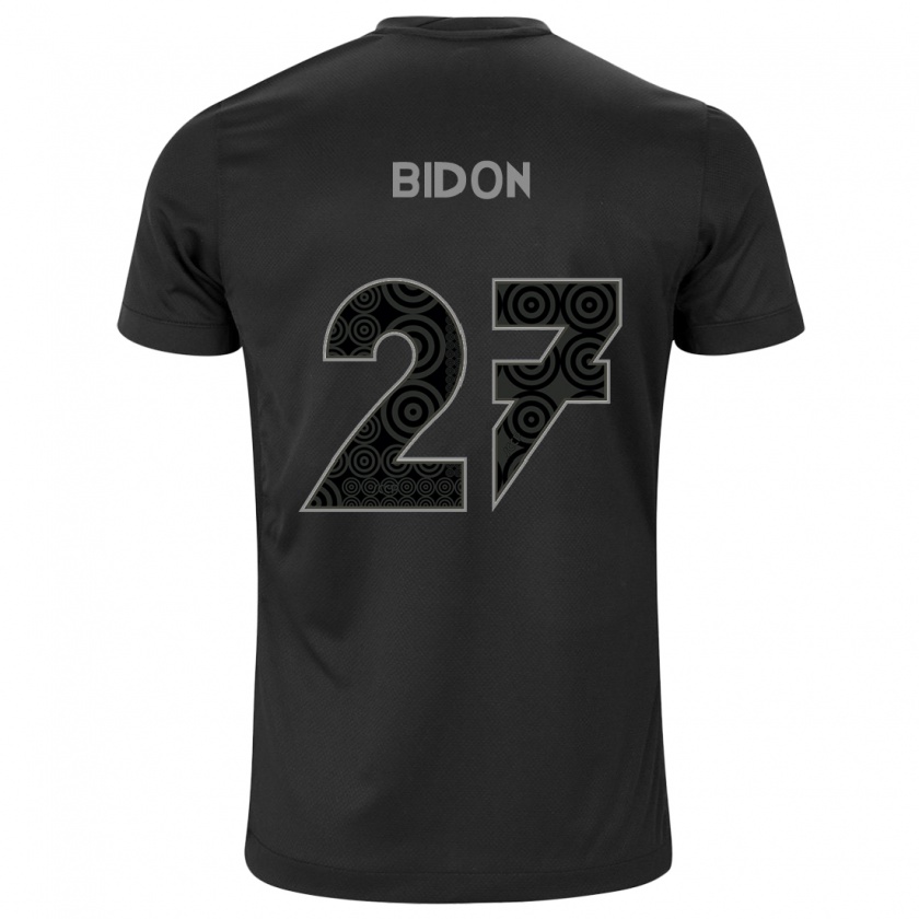 Kandiny Enfant Maillot Breno Bidon #27 Noir Tenues Extérieur 2024/25 T-Shirt