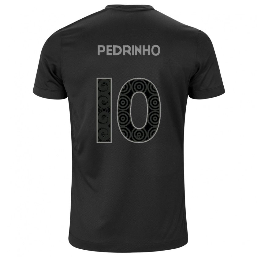 Kandiny Enfant Maillot Pedrinho #10 Noir Tenues Extérieur 2024/25 T-Shirt