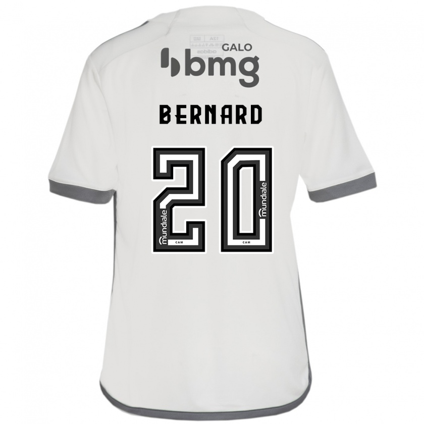 Kandiny Enfant Maillot Bernard #20 Blanc Cassé Tenues Extérieur 2024/25 T-Shirt