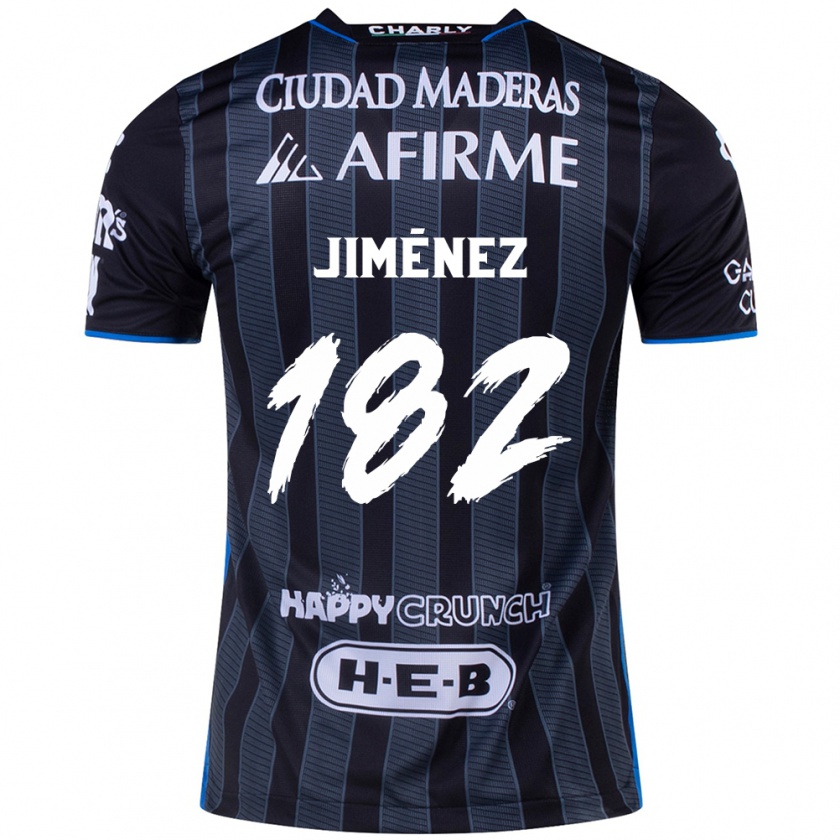 Kandiny Enfant Maillot Carlos Jiménez #182 Blanc Noir Tenues Extérieur 2024/25 T-Shirt