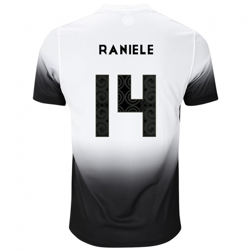 Kandiny Homme Maillot Raniele #14 Blanc Noir Tenues Domicile 2024/25 T-Shirt