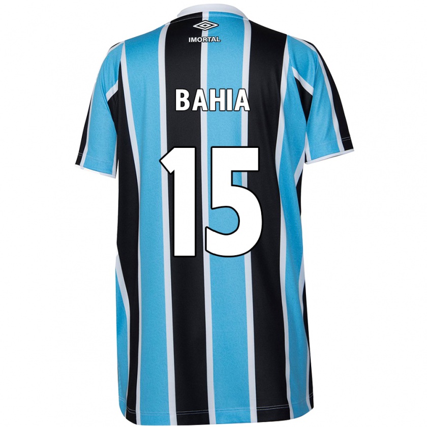 Kandiny Homme Maillot Raíssa Bahia #15 Bleu Noir Blanc Tenues Domicile 2024/25 T-Shirt