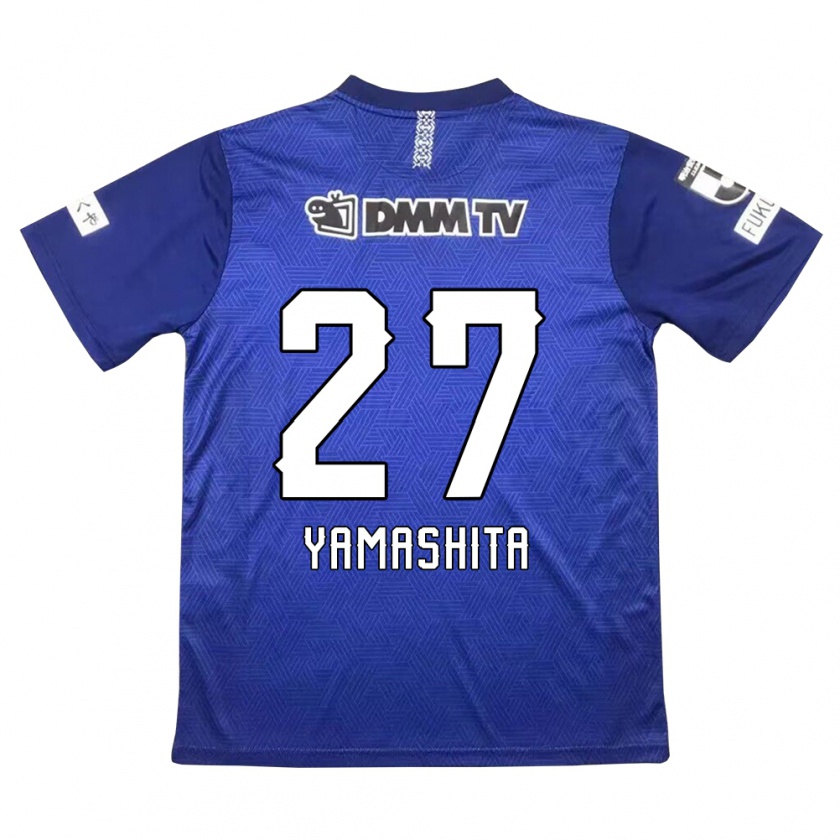 Kandiny Homme Maillot Sotaro Yamashita #27 Bleu Foncé Tenues Domicile 2024/25 T-Shirt