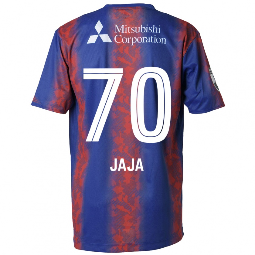 Kandiny Femme Maillot Jája Silva #70 Bleu Rouge Tenues Domicile 2024/25 T-Shirt