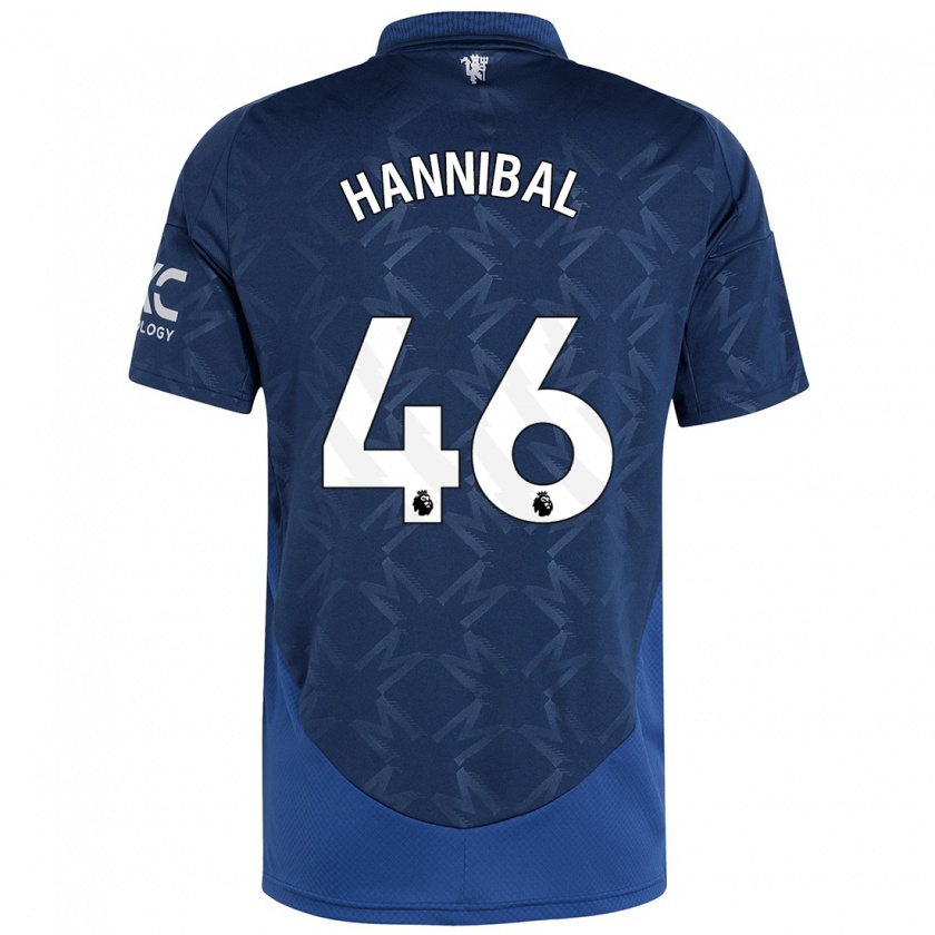 Kandiny Enfant Maillot Hannibal #46 Indigo Tenues Extérieur 2024/25 T-Shirt