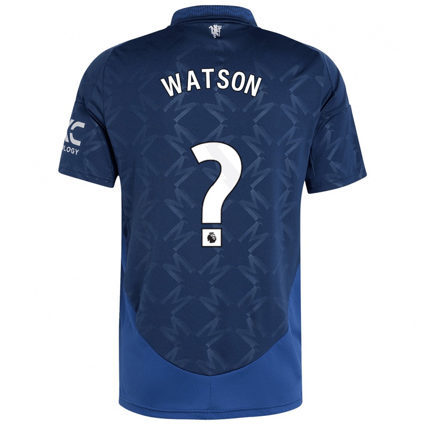 Kandiny Enfant Maillot Jacob Watson #0 Indigo Tenues Extérieur 2024/25 T-Shirt