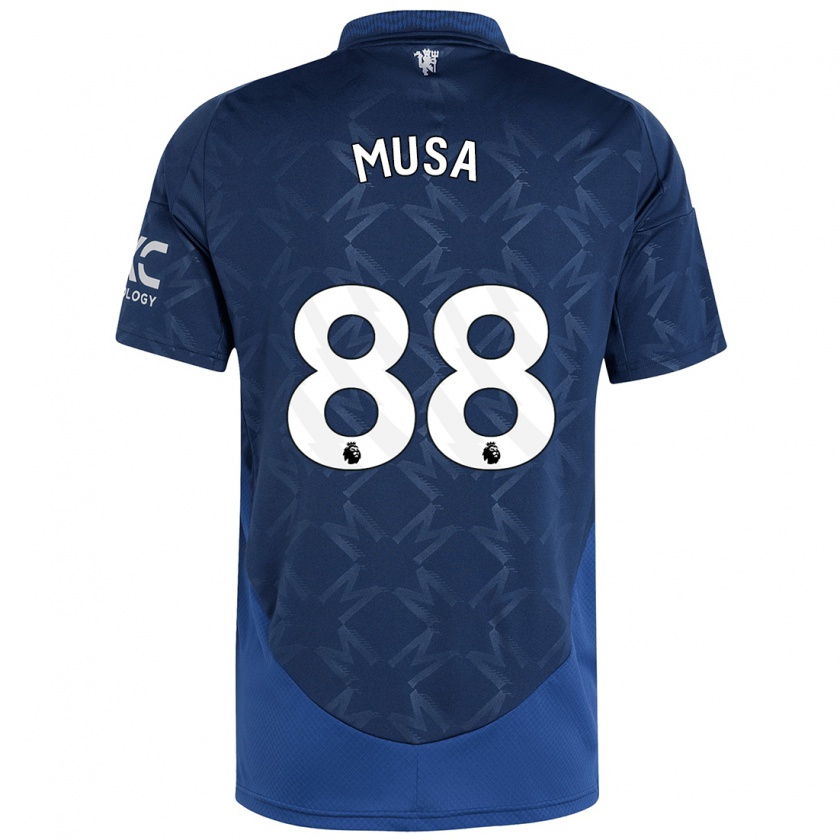 Kandiny Enfant Maillot Victor Musa #88 Indigo Tenues Extérieur 2024/25 T-Shirt