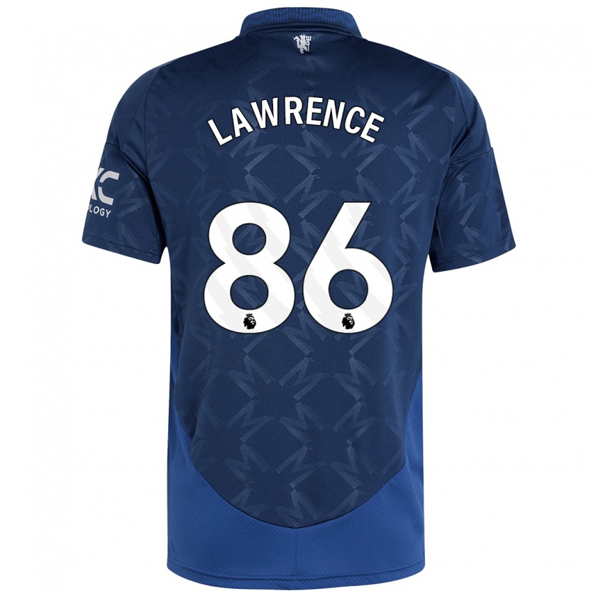 Kandiny Enfant Maillot Marcus Lawrence #86 Indigo Tenues Extérieur 2024/25 T-Shirt