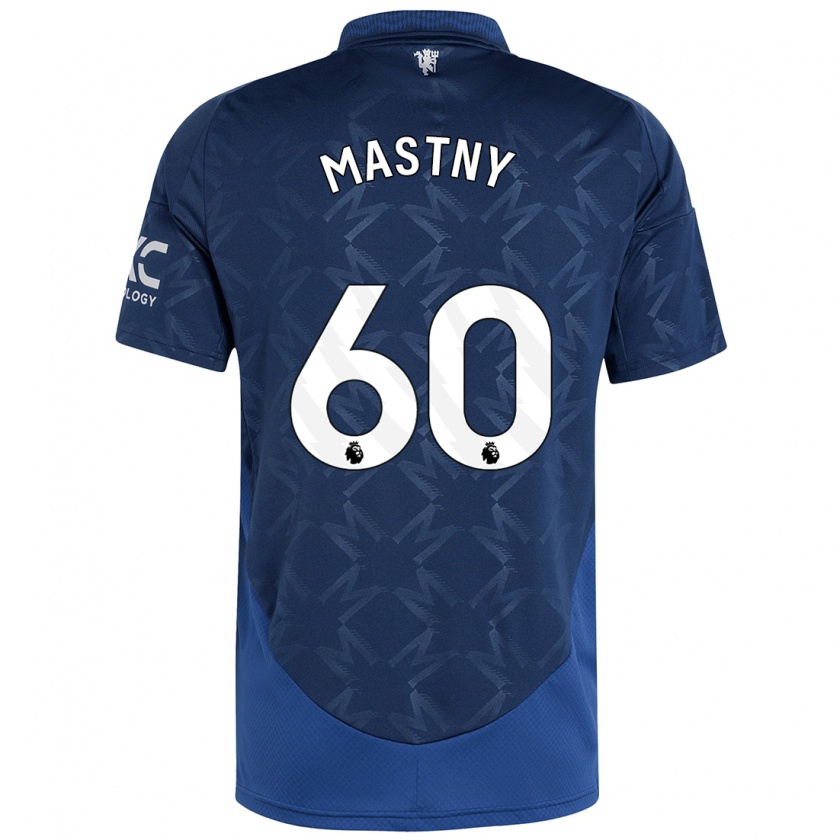 Kandiny Enfant Maillot Ondrej Mastny #60 Indigo Tenues Extérieur 2024/25 T-Shirt