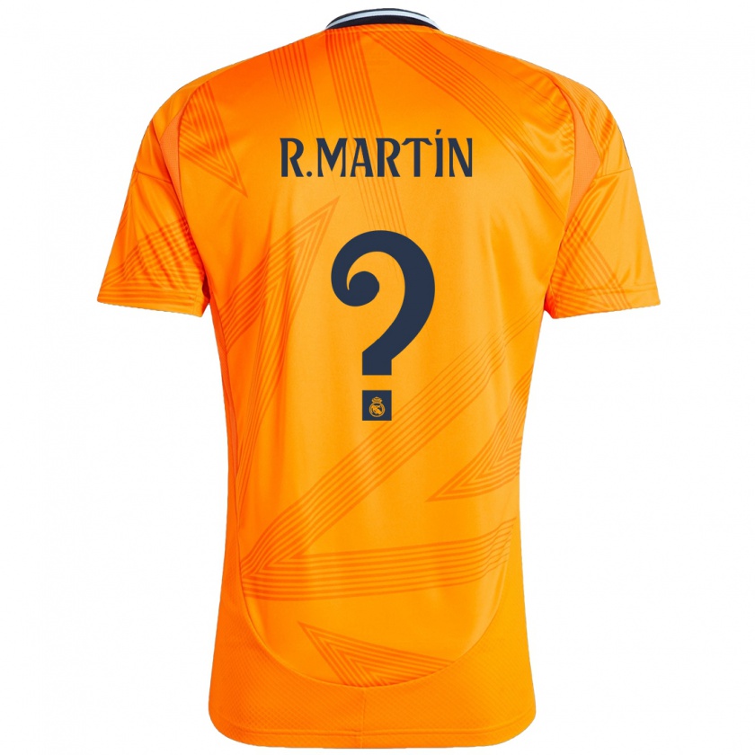 Kandiny Enfant Maillot Roberto Martín #0 Orange Tenues Extérieur 2024/25 T-Shirt