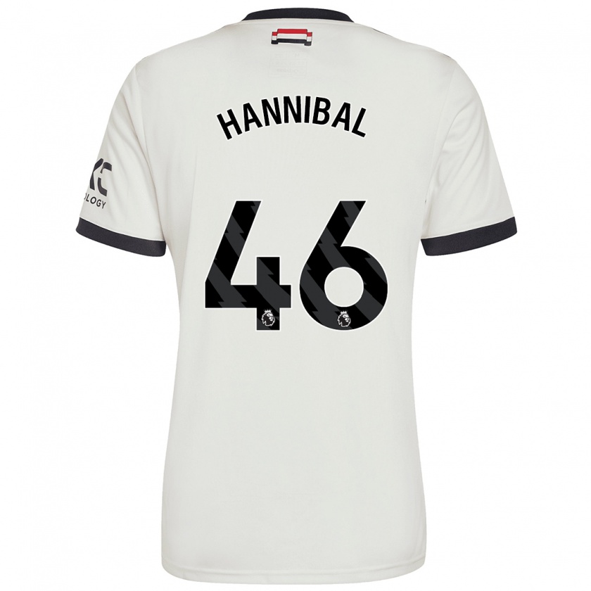 Kandiny Enfant Maillot Hannibal #46 Blanc Cassé Troisieme 2024/25 T-Shirt