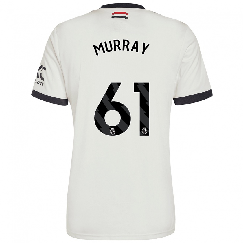 Kandiny Enfant Maillot Sam Murray #61 Blanc Cassé Troisieme 2024/25 T-Shirt