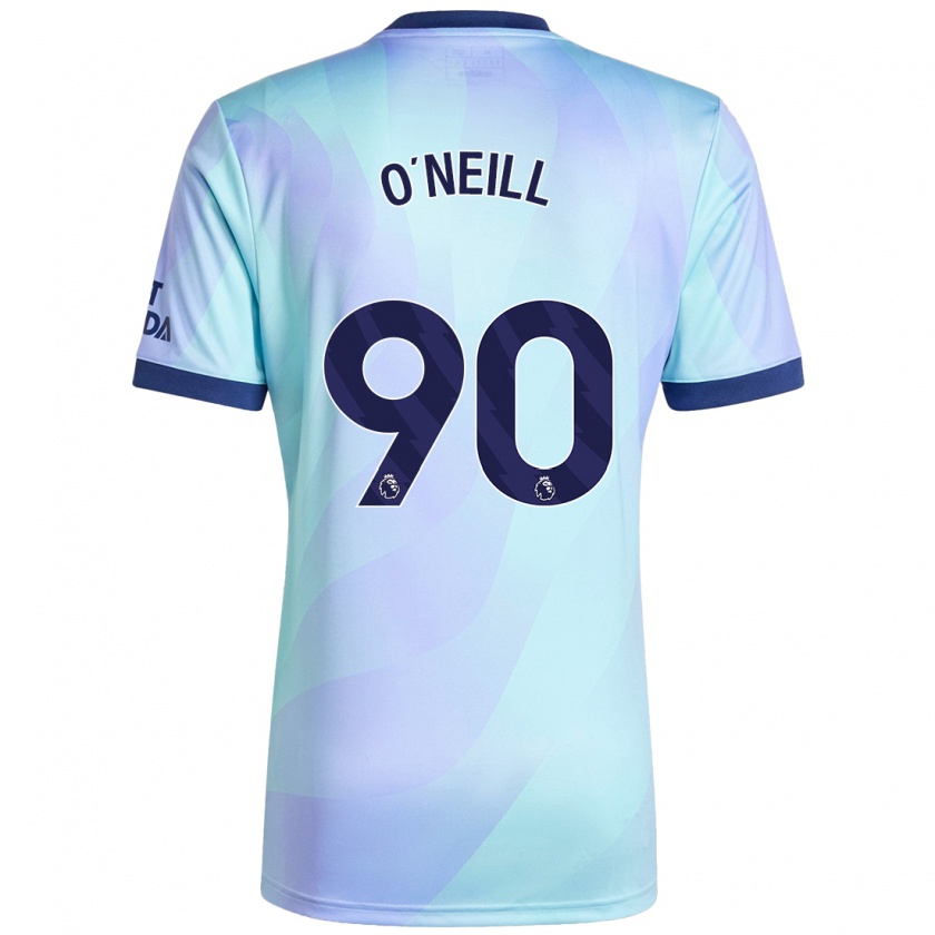 Kandiny Enfant Maillot Ceadach O'neill #90 Aqua Troisieme 2024/25 T-Shirt