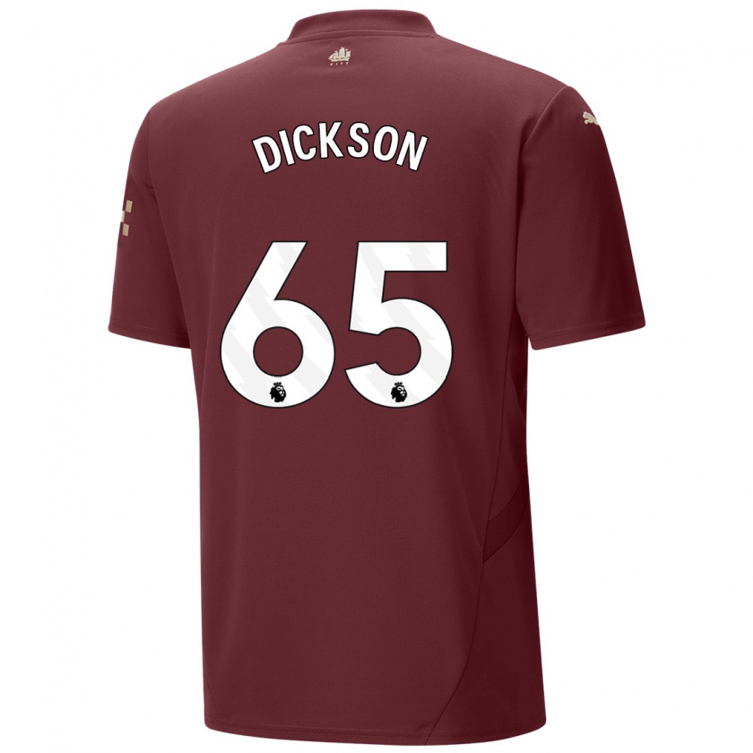 Kandiny Enfant Maillot Will Dickson #65 Marron Troisieme 2024/25 T-Shirt