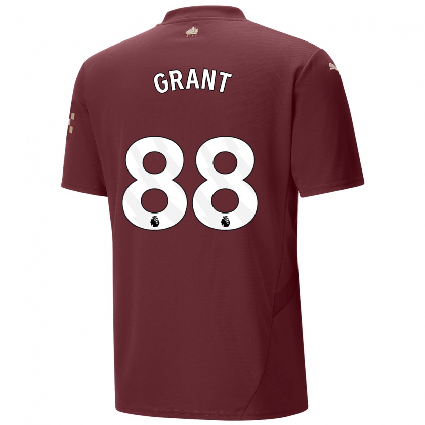 Kandiny Enfant Maillot True Grant #88 Marron Troisieme 2024/25 T-Shirt