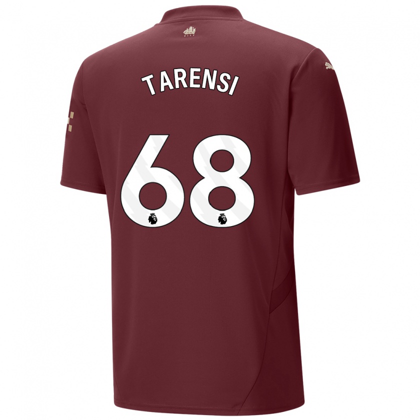 Kandiny Enfant Maillot Oscar Tarensi #68 Marron Troisieme 2024/25 T-Shirt