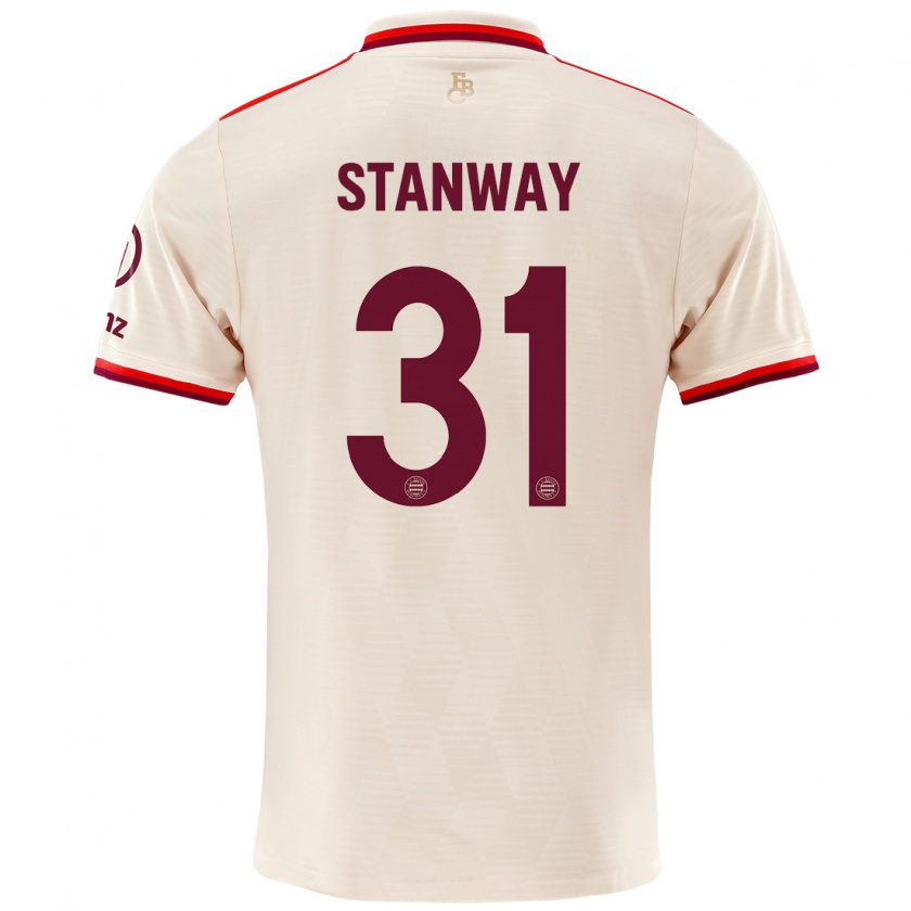 Kandiny Enfant Maillot Georgia Stanway #31 Lin Troisieme 2024/25 T-Shirt