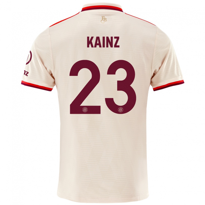 Kandiny Enfant Maillot Manuel Kainz #23 Lin Troisieme 2024/25 T-Shirt