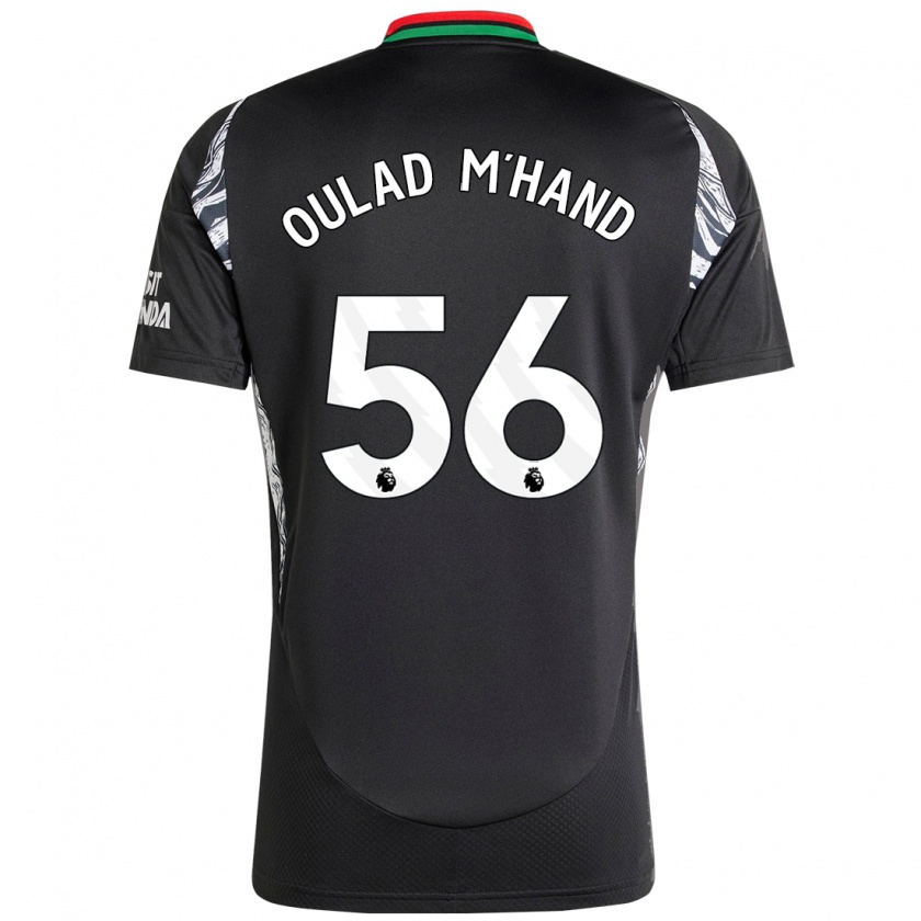 Kandiny Homme Maillot Salah-Eddine Oulad M'hand #56 Noir Tenues Extérieur 2024/25 T-Shirt