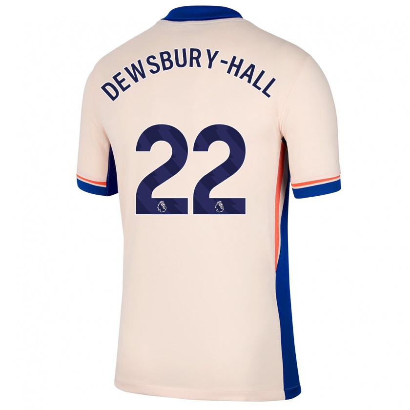 Kandiny Homme Maillot Kiernan Dewsbury-Hall #22 Beige Clair Tenues Extérieur 2024/25 T-Shirt