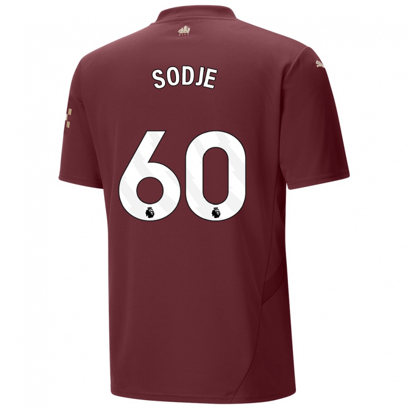 Kandiny Femme Maillot Tai Sodje #60 Marron Troisieme 2024/25 T-Shirt