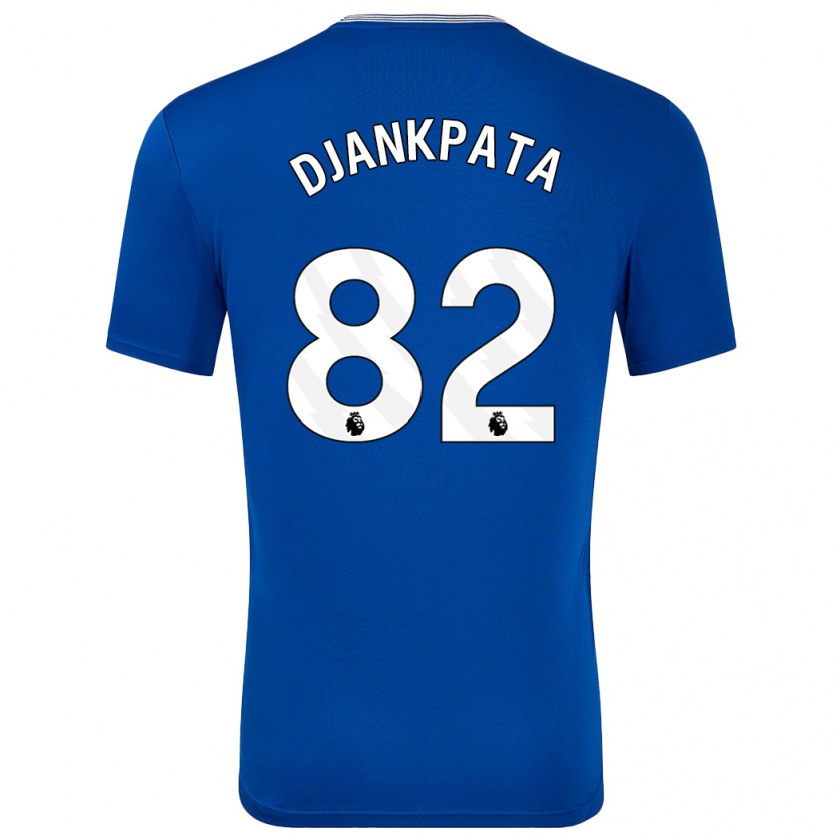 Kandiny Enfant Maillot Halid Djankpata #82 Bleu Avec Tenues Domicile 2024/25 T-Shirt