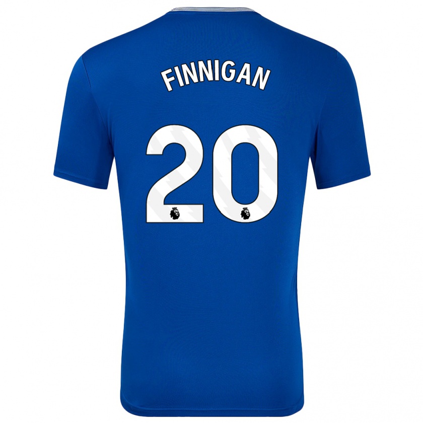 Kandiny Enfant Maillot Megan Finnigan #20 Bleu Avec Tenues Domicile 2024/25 T-Shirt