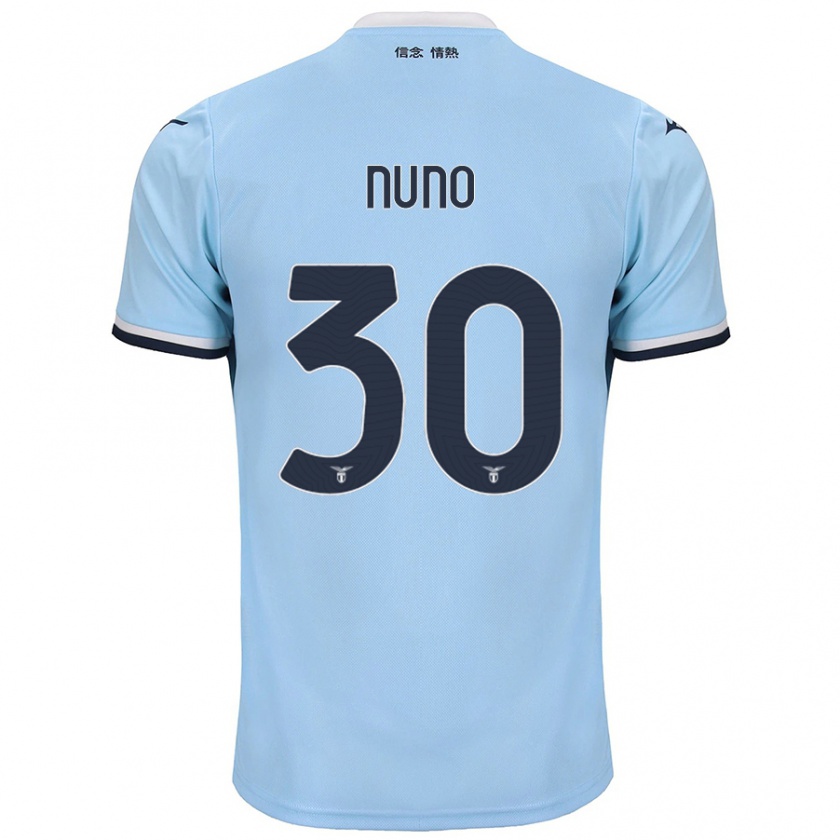 Kandiny Enfant Maillot Nuno Tavares #30 Bleu Tenues Domicile 2024/25 T-Shirt