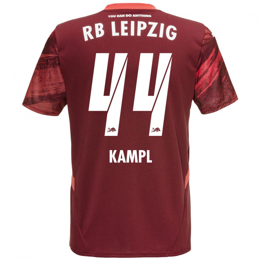 Kandiny Enfant Maillot Kevin Kampl #44 Bordeaux Tenues Extérieur 2024/25 T-Shirt