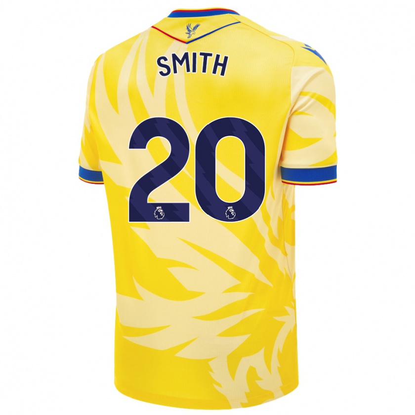 Kandiny Enfant Maillot Hope Smith #20 Jaune Tenues Extérieur 2024/25 T-Shirt