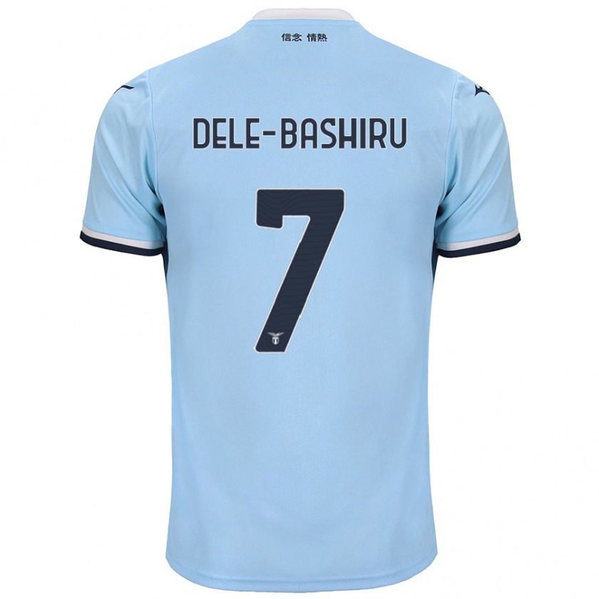 Kandiny Homme Maillot Fisayo Dele-Bashiru #7 Bleu Tenues Domicile 2024/25 T-Shirt