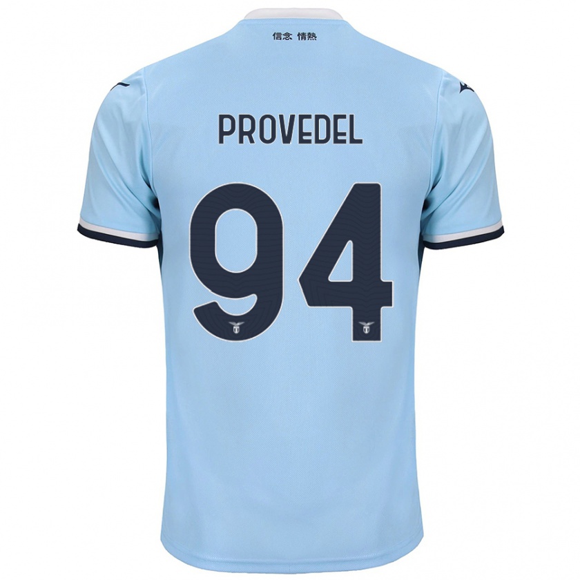 Kandiny Homme Maillot Ivan Provedel #94 Bleu Tenues Domicile 2024/25 T-Shirt