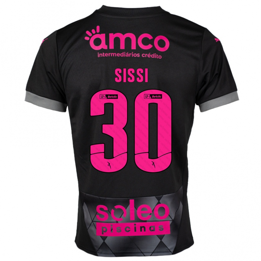 Kandiny Homme Maillot Sissi #30 Noir Rose Tenues Extérieur 2024/25 T-Shirt