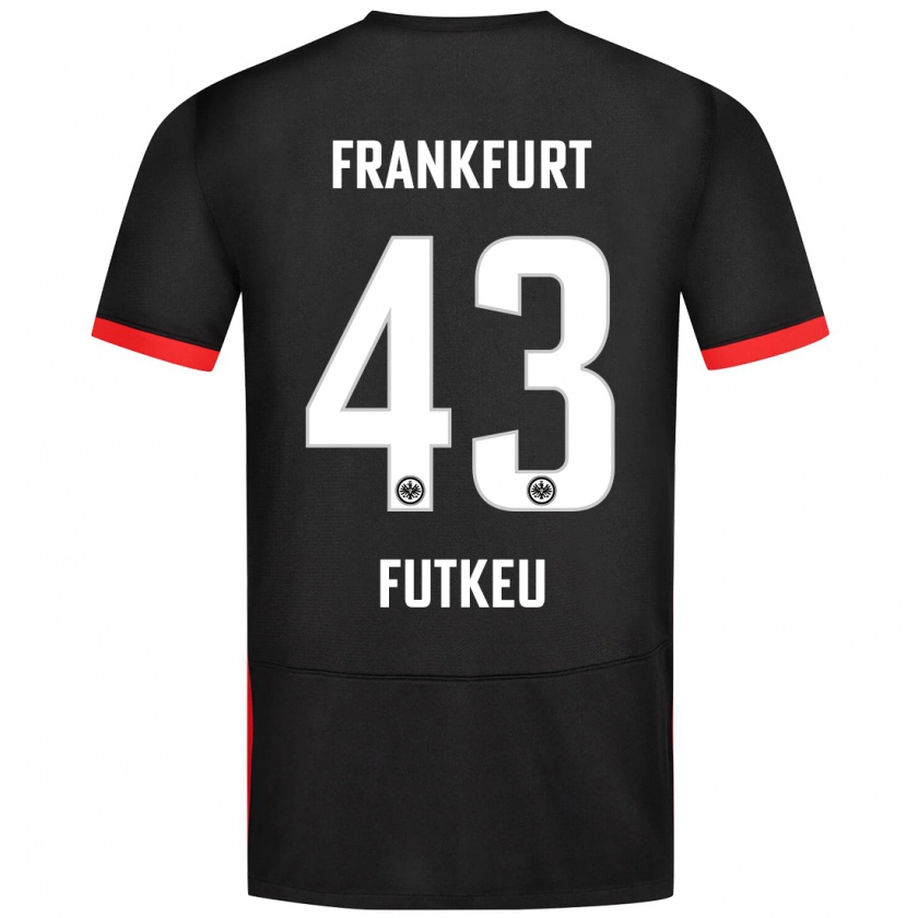 Kandiny Homme Maillot Noel Futkeu #43 Noir Tenues Extérieur 2024/25 T-Shirt