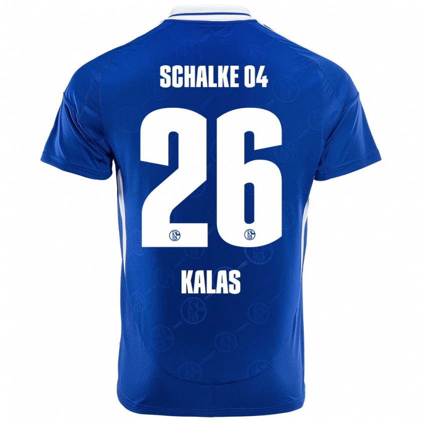 Kandiny Femme Maillot Tomas Kalas #26 Bleu Royal Tenues Domicile 2024/25 T-Shirt