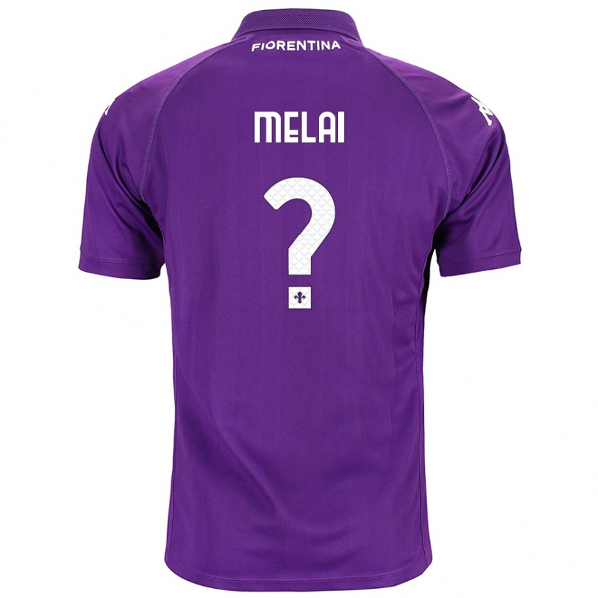 Kandiny Enfant Maillot Christian Melai #0 Violet Tenues Domicile 2024/25 T-Shirt