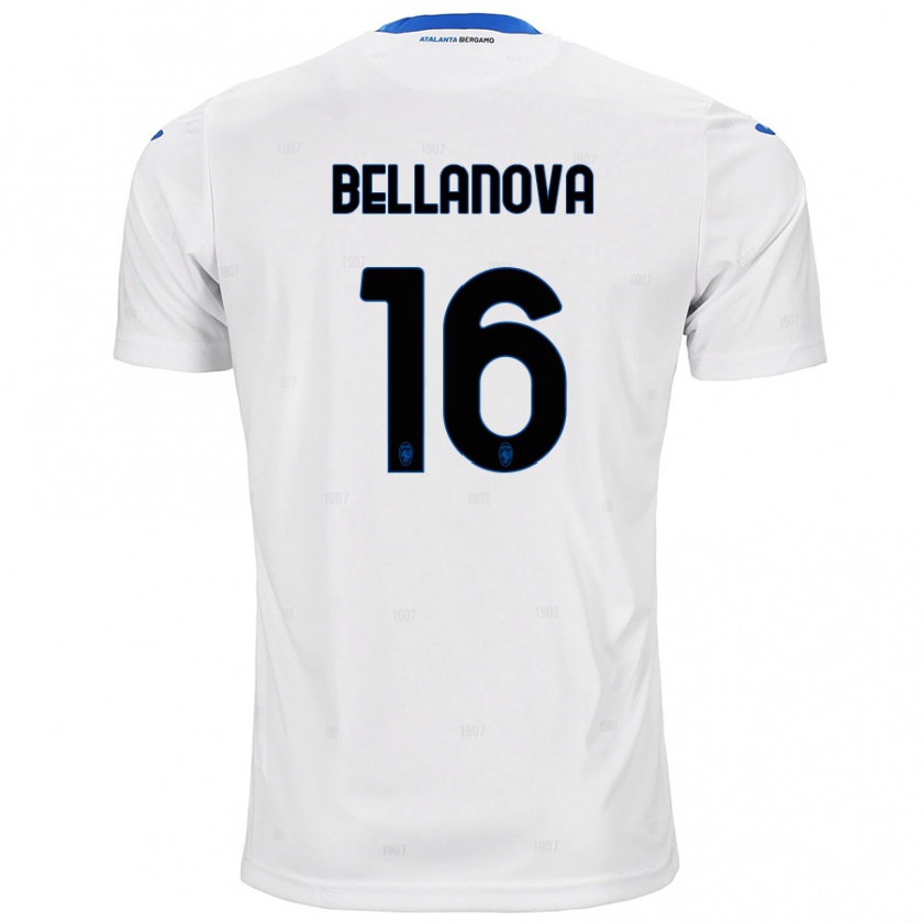 Kandiny Enfant Maillot Raoul Bellanova #16 Blanc Tenues Extérieur 2024/25 T-Shirt