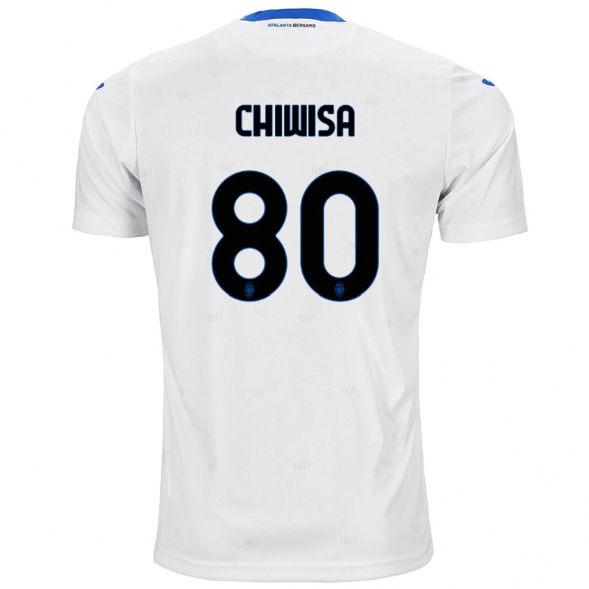 Kandiny Enfant Maillot Mannah Chiwisa #80 Blanc Tenues Extérieur 2024/25 T-Shirt