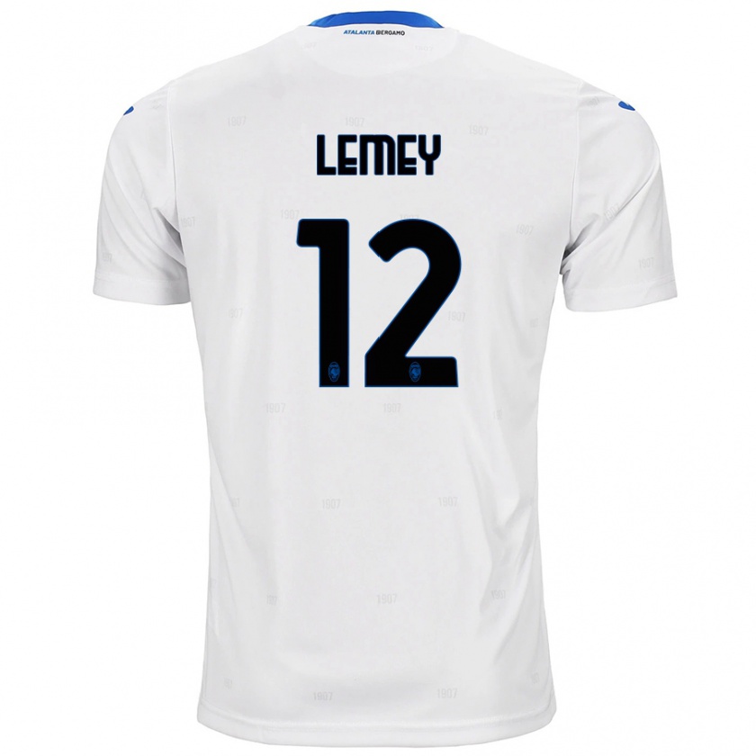 Kandiny Enfant Maillot Diede Lemey #12 Blanc Tenues Extérieur 2024/25 T-Shirt