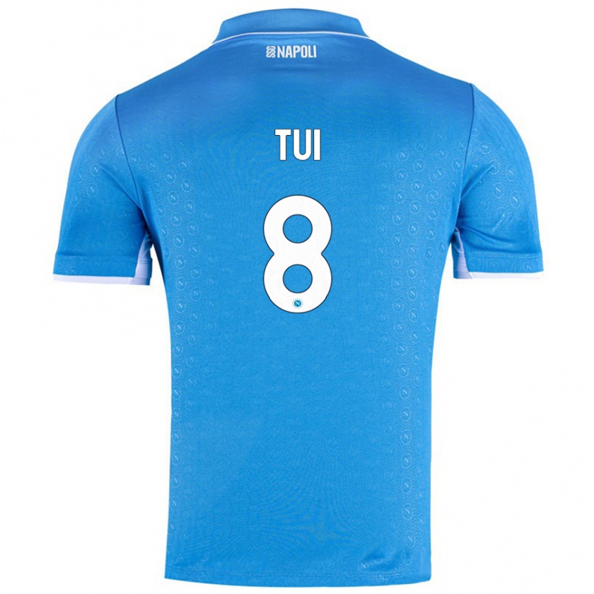 Kandiny Homme Maillot Sara Tui #8 Bleu Ciel Tenues Domicile 2024/25 T-Shirt