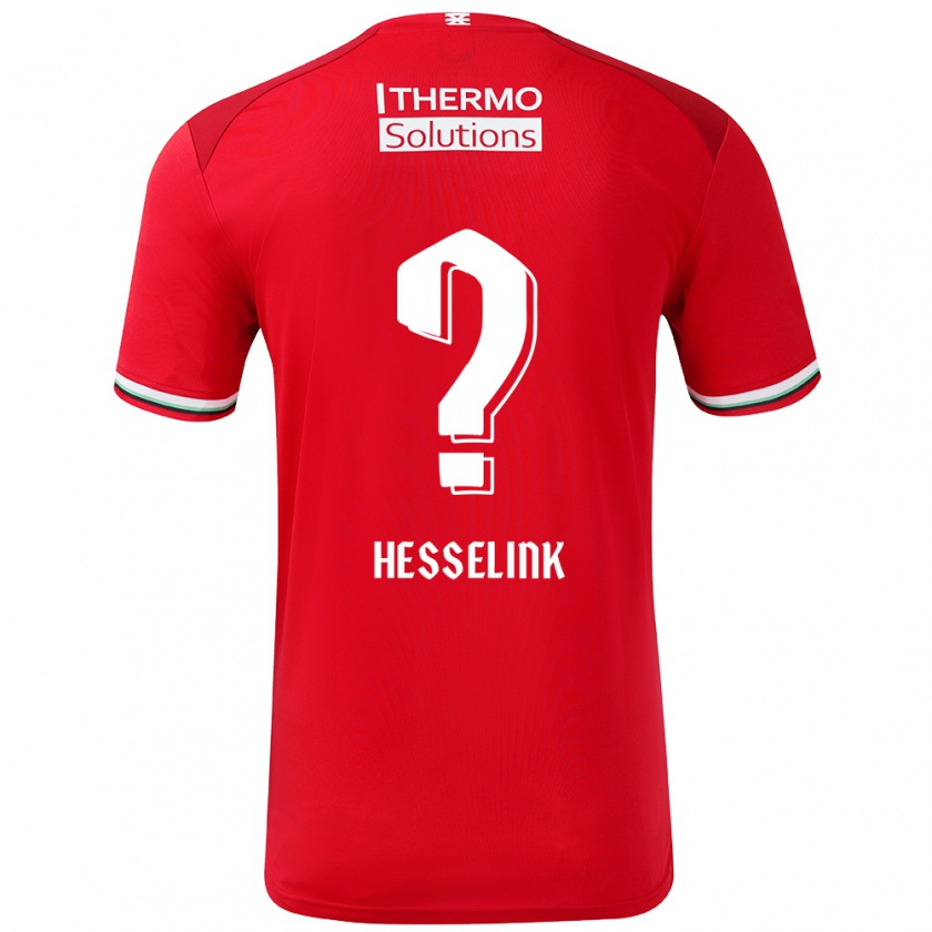 Kandiny Homme Maillot Lucas Vennegoor Of Hesselink #0 Rouge Blanc Tenues Domicile 2024/25 T-Shirt