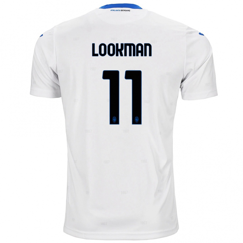 Kandiny Homme Maillot Ademola Lookman #11 Blanc Tenues Extérieur 2024/25 T-Shirt